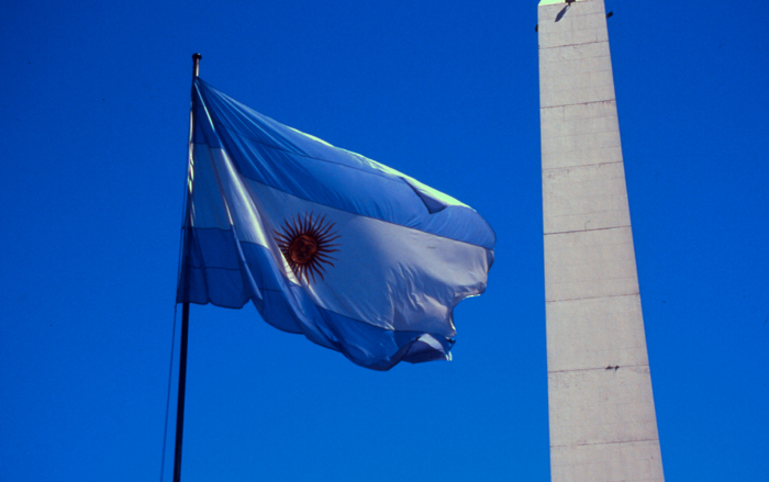 The Obelisk in the centre of Buenos Aires