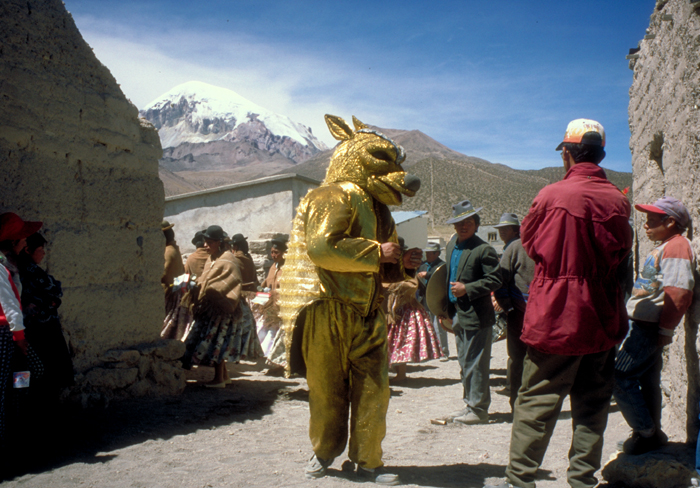 Fiesta at Sajama, Bolivian Andes