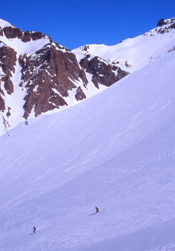 Skiing at Las Lenas