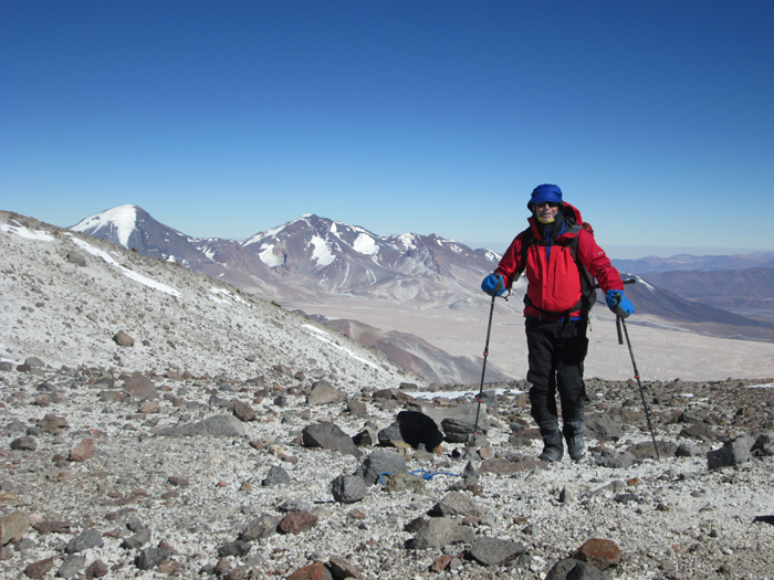 Climbing Ojos del Salado, March 2016 ANDES expedition. 