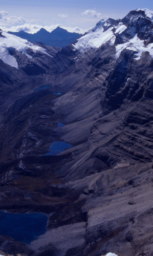 The summit view from Ritacuba Blanco, Sierra Nevada del Cocuy