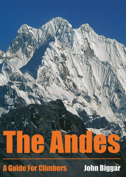 The view of the central Huayhuash peaks form Leon Huaccanan was used on the cover of the third English edition of our guidebooks!