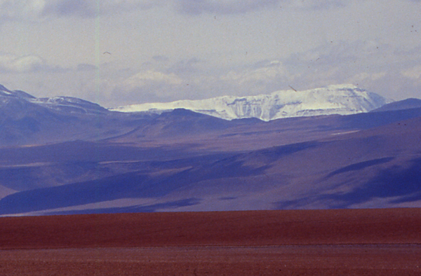 Guacha on the right is in the distance from near San Pedro de Atacama