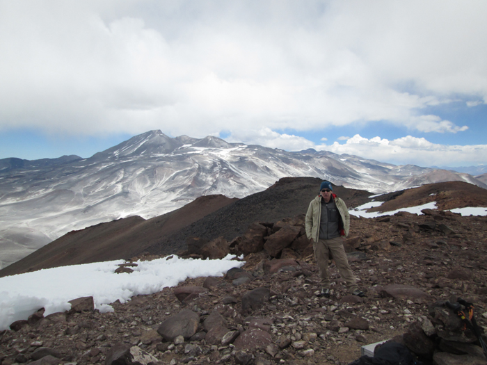 The summit of Cerro Vicuñas 