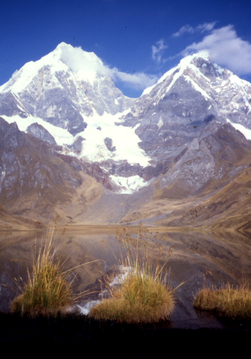 Yerupaja in the Cordillera Huayhuash
