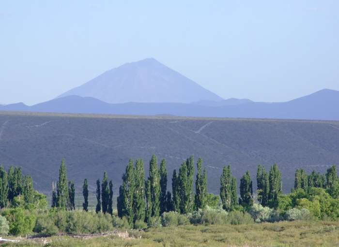 Cerro Payun from the north.