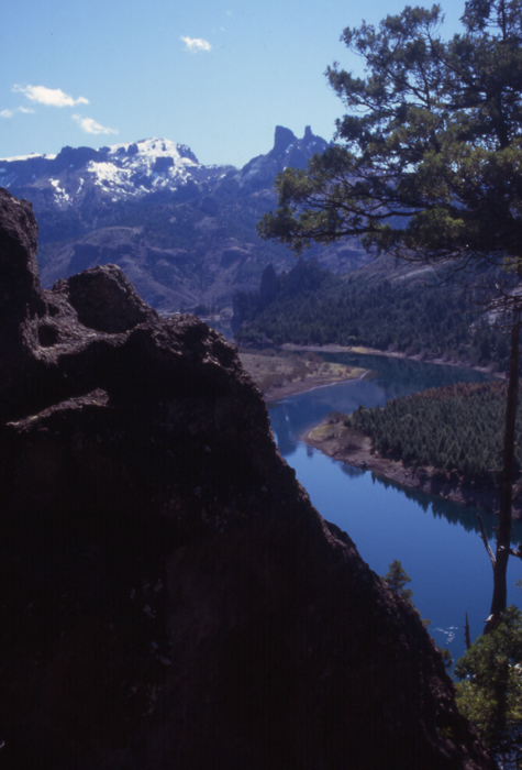  A general view of Valle Encantado near Bariloche