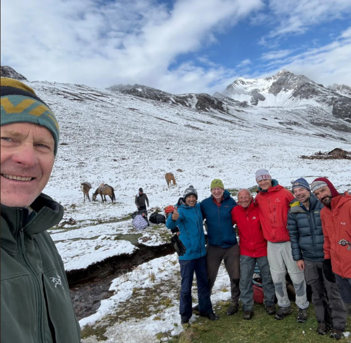 The Ski Peru team