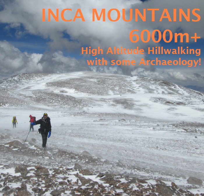 High ALltitude hillwalking with some Archaeology